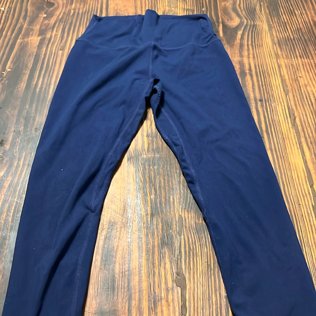Solid Blue Leggings